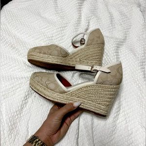 Coach Wedged Espadrilles